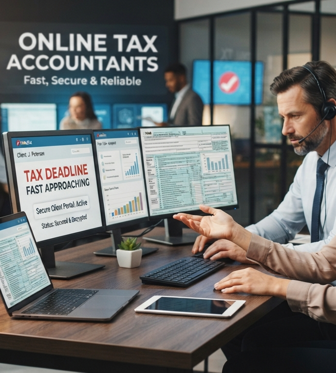 Online Tax Accountants Fast, Secure & Reliable